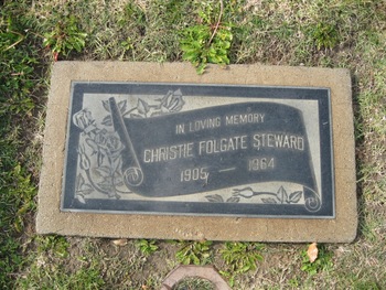 Steward, Delight Christie gravesite