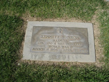 Dixon, Kennett S. gravesite