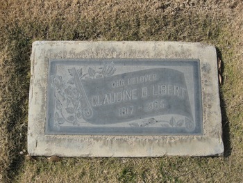 Libert,   Claudine B. gravesite