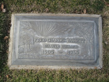 Bassett, Fred Charles gravesite