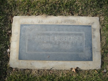 Messenger, Abbie gravesite