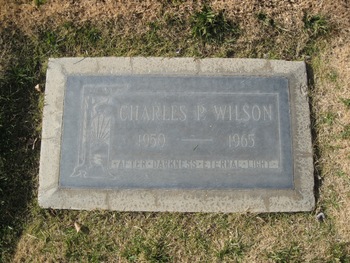 Wilson,   Charles P. gravesite