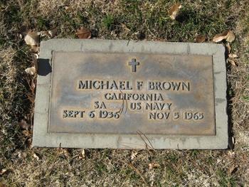 Brown, Michael F. gravesite