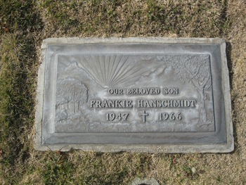 Hanschmidt,   Frank J. gravesite