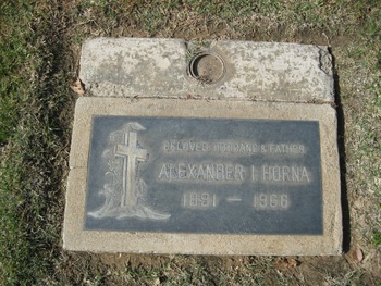 Horna, Alexander I gravesite
