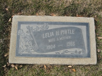 Pirtle, Lelia Hargrove gravesite