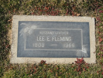 Fleming, Lee Edward gravesite