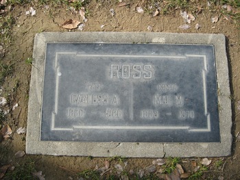 Ross,   Angus Carless gravesite