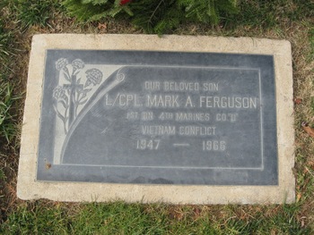 Ferguson, Mark Andrew gravesite