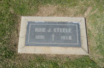 Steele, Ruie J. gravesite