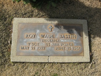 Bastin, Roy Wade gravesite