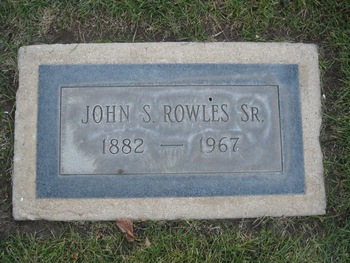 Rowles, John Stephen gravesite
