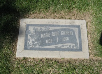 Gilbert,   Marie Rose gravesite