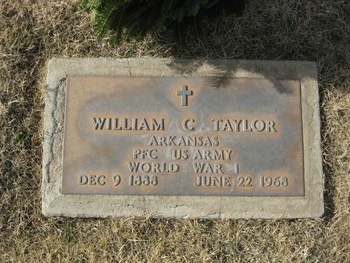 Taylor,   William Cleveland gravesite