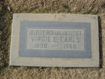 Earls, Virgil Larkin gravesite