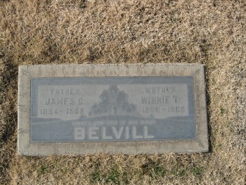 Belvill, James Dowell gravesite