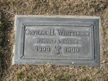 Whittlesey, Orville Holley gravesite