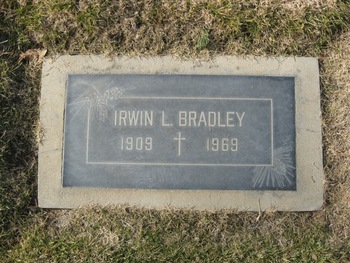 Bradley, Irwin Leo gravesite