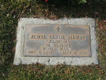 Newby, Jewel Clyde gravesite