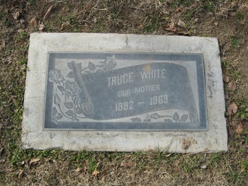 White, Truce gravesite
