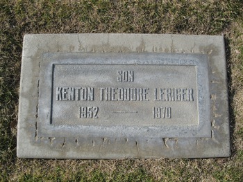 Leriger,   Kenton Theodore gravesite