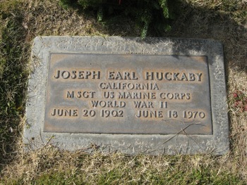 Huckaby, Joseph Earl gravesite