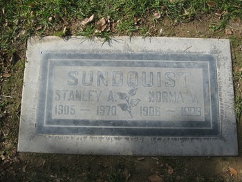 Sundquist, Stanley Arthur gravesite