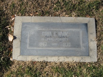 Irvin, Cora Ellen gravesite