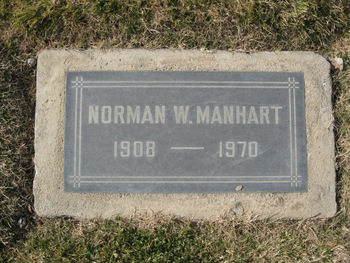 Manhart, Norman W. gravesite