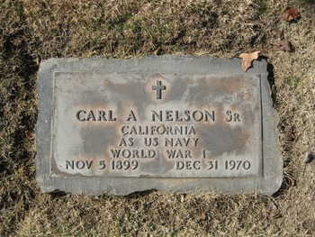 Nelson,   Carl Alfred gravesite