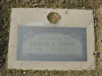 Turner, Juanita Allie gravesite