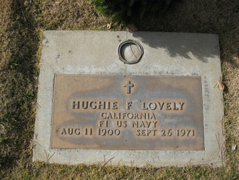 Lovely, Hughie Francis gravesite