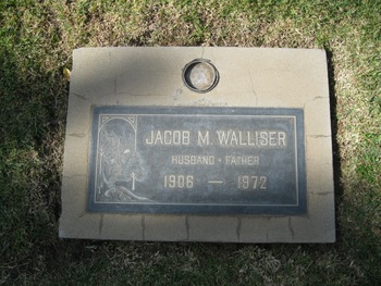 Walliser,   Jacob Marion gravesite