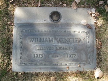 Vengler,   William gravesite