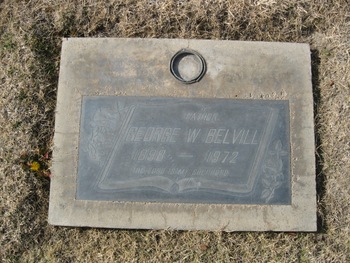 Belvill, George Walter gravesite