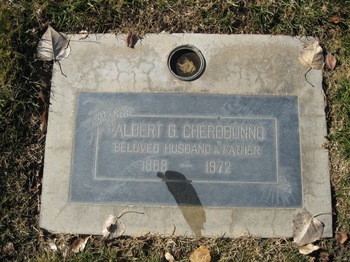 Cherbbonno, Albert George gravesite
