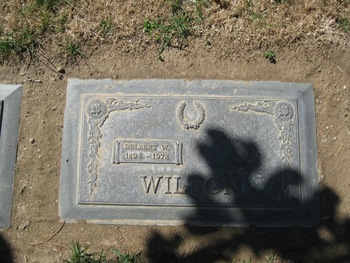 Wilson, Walter Delbert ('Del') gravesite