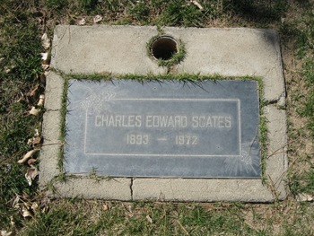 Scates, Charles Edward gravesite