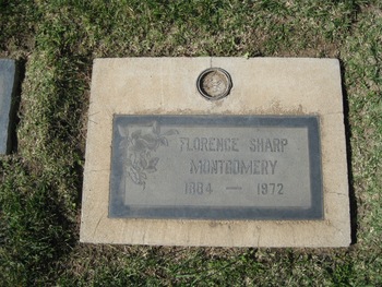 Montgomery, Florence Angeline gravesite