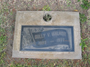 Walker, Viola Victoria ('Dolly') gravesite