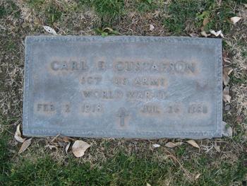 Gustafson,   Carl A. gravesite