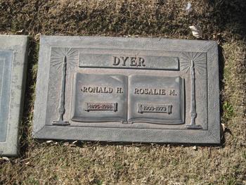 Dyer,   Rosalie Mary gravesite