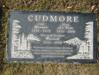 Cudmore, Gordon Harvey gravesite