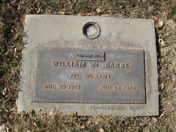 Barbe, William N. gravesite
