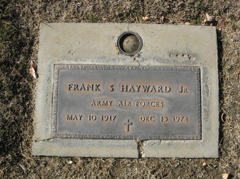 Hayward, Jr  Frank S gravesite