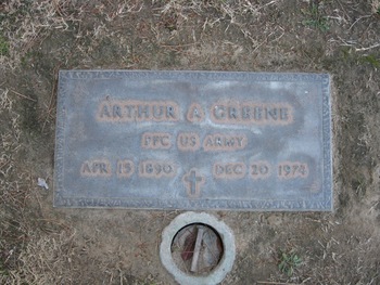 Greene, Arthur A. gravesite