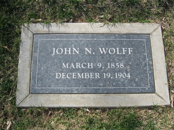 Wolff,   Jean Nicholas ('John') gravesite