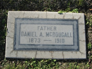 McDougall,   Daniel Arthur ('Dan') gravesite