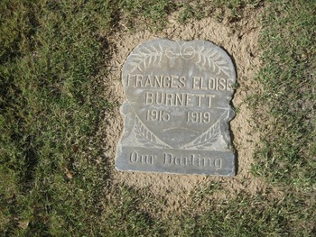 Burnett, Frances Eloise gravesite