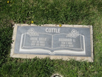 Cottle, Abraham Lincoln gravesite